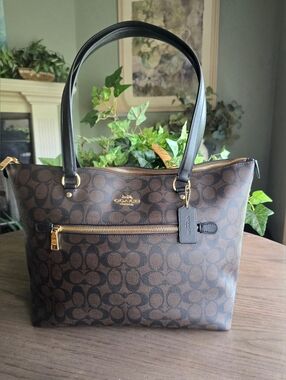 Coach Gallery Tote in Signature Canvas